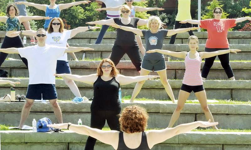 Free Fitness in Riverfront Park