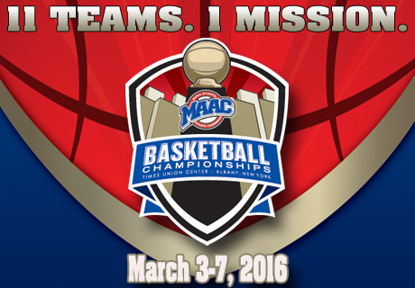 2016 MAAC Basketball Championships - March 3, 2016